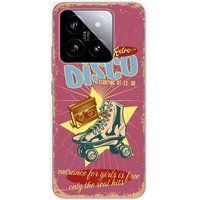 Xiaomi Bedrukt siliconen hoesje compatibel met Xiaomi 14 Retro disco