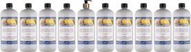 Claudius Cosmetics B.V. Body & Hair Fresh Ginger 1 liter met gouden pomp - set van 10 stuks