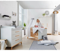 Schardt -kinderkamer 3 Miami White deuren - Wit - Gr.70x140 cm