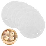Dailygoods Papier pour cuiseur vapeur 100 pièces