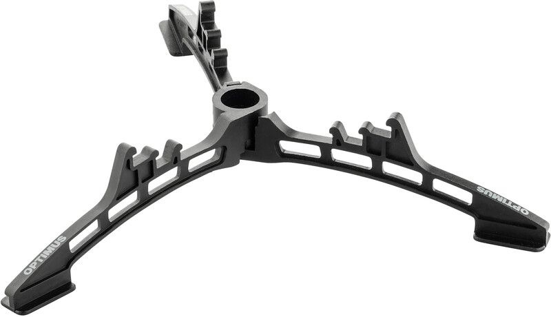 Optimus Stand Sokkel voor gaspatronen, zwart