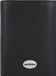 oxmox Leren portemonnee Leather RFID Protect Kombibörse Pure Metal Round Black zwart