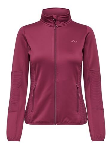 ONLY ONPJETTA HN FZ LS FLEECE JCK NOOS Women's Jacket - Size S - Rhododendron