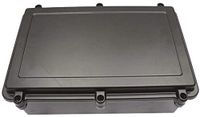 RS PRO Aluminium behuizing zwart buitenmaat 274 x 173 x 100mm IP67