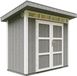 Timbela M901A-CAVERN STEEL - LP SmartSide Tuinhuis op houtbasis - 3 m² - L161xL293xH239 cm - met vloer en verf