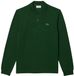 Lacoste Long Sleeve Polo Knitwear with Button Fastening - Green Polo