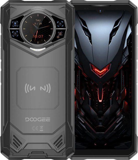 DOOGEE S200X Rugged Smartphone - 6.72” FHD+ 120Hz, 100MP AI Camera, 10100mAh, Android 15, 32GB RAM + 512GB ROM, NFC & WiFi6