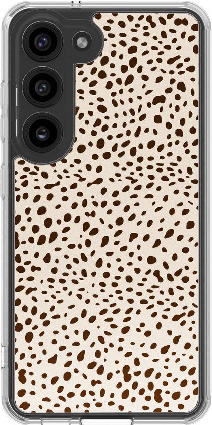 imoshion Hoesje - Geschikt voor Samsung Galaxy S23 - Design hoesje - Desert Dots