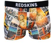 REDSKINS Cléon Boxer Bx12000 Mannen Zwart Katoen