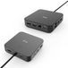 station d'accueil USB-C, HDMI + 2x DisplayPort, 100W Power Delivery, 8 ports, noir