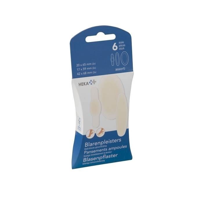 Heka Blarenpleisters assorti 6st