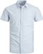 JACK&JONES JJJOE SHIRT SS PLAIN Chemise Homme S Slim Fit Polyester/Coton Cashmere Blue