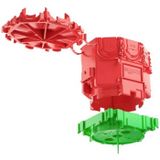 Kaiser Elektro 1265-11 Plafondverbindingsdoos Halogeenvrij (Ø x h) 60 mm x 111.0000 mm 1 stuk(s)