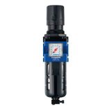 Prevost Alto filter-regelaar met manometer en bevestigingsbeugel