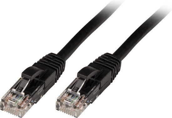 LINDY 48079 Netwerkkabel - 3 m - Zwart