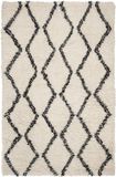 Safavieh Kenya KNY250 Vloerkleed - Wol - Zwart & Ivoor - 160 x 229 cm