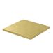0931720 DECORA 0931720 vierkante taartplaat goud 45 x 1,2 cm