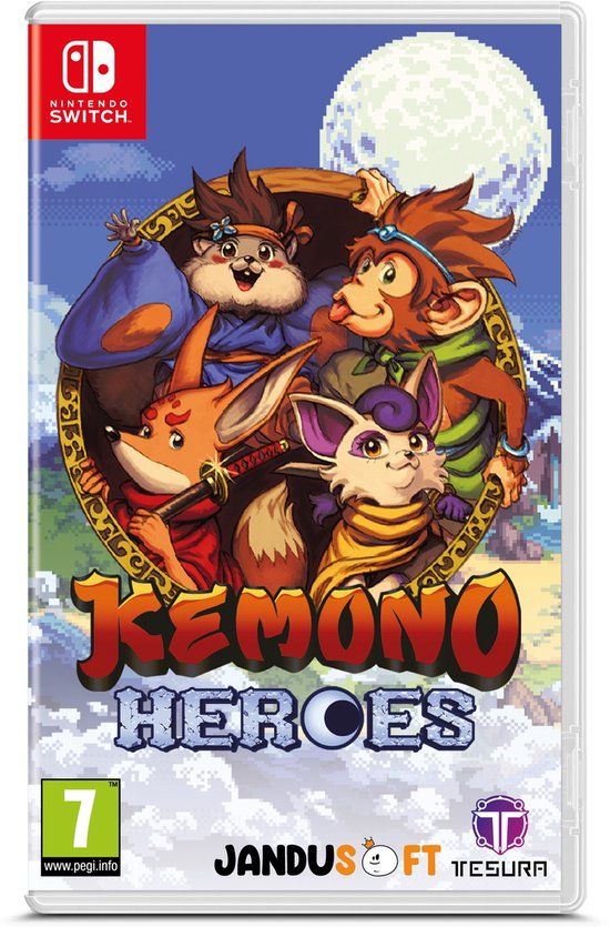 Tesura Kemono Heroes - Nintendo Switch versie