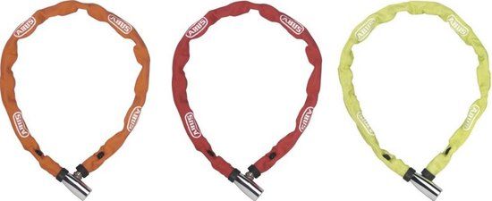 Abus 1500 Kettingslot - 60cm - Rood - Kinderfiets