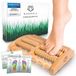 Merkloos Voetroller Voetroller voetmassager - Hout - Voetmassage met rubberen noppen - Thuis en op kantoor