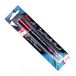 Pentel XGFH-DPX Dual Metallic Brush - Penseelstift, veranderende glitterinkt, roze/metallic roze, 1 stuk op blisterkaart
