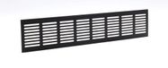 Nedco BV (e) Plintrooster 400 x 80 mm aluminium zwart gecoat