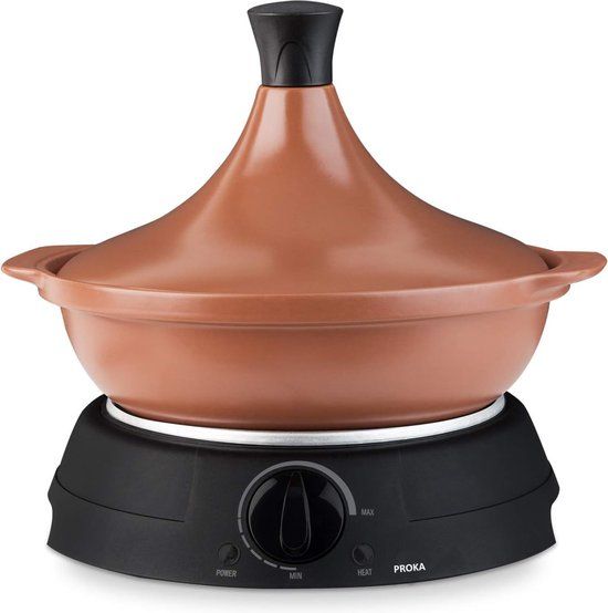 Elektrische Keramische Tajine - 2 Liter - Terracotta - PROKA