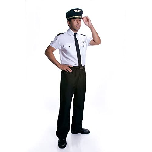 Dress Up America Deluxe Pilot Costume for Adults