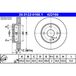 ATE Lot De 2 Disques De Frein 24.0122-0166.1 Mazda Br70-33-25xa Br70-33-25xf