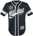 West Coast Choppers 30 Years Anniversary Limited Baseball Jersey Shirt met korte mouwen zwart-wit