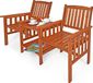 Casaria 2-Zits Tuinbank – FSC®-Gecertificeerd Acaciahout – 164 cm