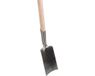 Talen Tools Betuwse Kleispade Blank gepolijst Essenhouten steel 100 cm