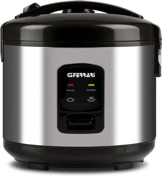 G3 Ferrari Sakuri So' Rijstkoker 1.8L – 700W – Elektrische Rice Cooker met Stoomfunctie – 10 Tassen – Antiaanbak Binnenpan – Automatische Uitschakeling – Inclusief Maatbeker en Lepel