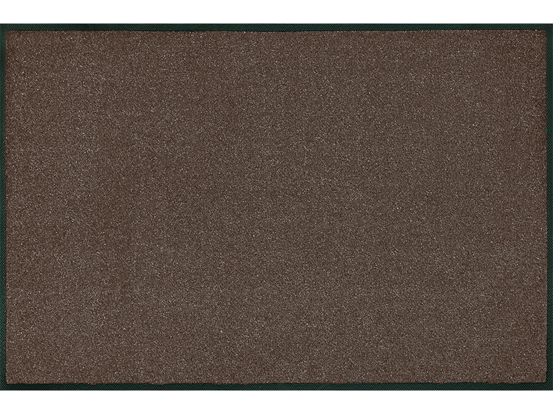 Wash+Dry 022381 Deurmat - Bruin - Rechthoek - 50x50 cm - Wasbaar