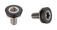 FSA JIS crankschroeven, van staal, zwart, M8-schroefdraad