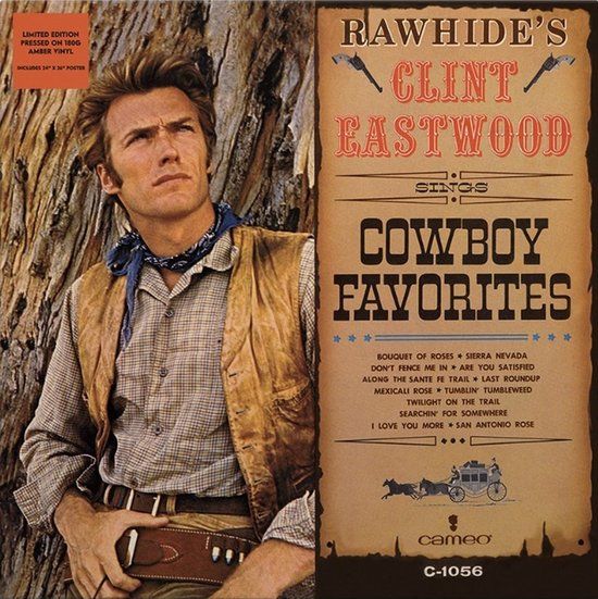 Clint Eastwood - Rawhide's Clint Eastwood Sings Cowboy Favorites (LP, Coloured Vinyl, Limited Edition)