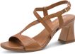 Tamaris - Femme - Sandale à talon - Marron - Taille 38