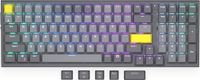 ENDORFY Celeris 1800 Wireless Keyboard met 1800 lay-out, QWERTY, BT, 2,4 GHz, SideTune, Yellow by Gateron schakelaar, FR4 bovenplaat voor een beter typgevoel