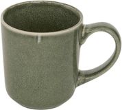 Secret de gourmet Koffiemok - olijfgroen - keramiek - 420 ml