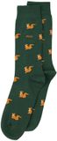 Alfredo Gonzales unisex sokken squirrel groen
