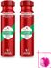 Old Spice Deospray Restart - 150 ml - 2 stuks