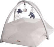 Baby's Only Tapis de jeu Sense bleu vintage/gris galet/blanc
