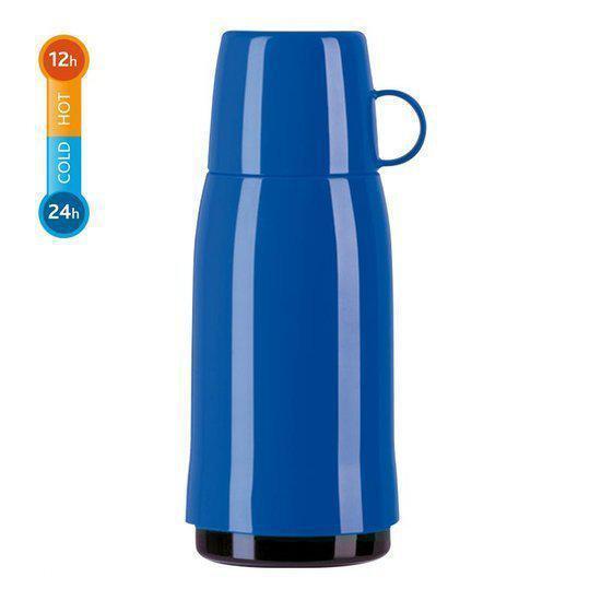 Emsa ROCKET isoleerfles. schroefdop. 0.5 L. blauw