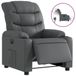 VidaXL Accent Chair Faux Leather Grey