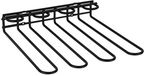 APS Glazenrek - verchroomde glashouder voor 12 glazen - zwart - 29,5 x 32 x 6 cm