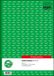 Sigel SD016 schrijfblok & schrift A4 40 vel Groen, Wit