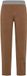Deha Broek Bi-Color Gebreide Rechte Broek - Fashion Wear - Vrouwen - Bruin - Maat L