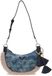 GUESS Katie Convertible Shoulder Bag Denim Logo blauw