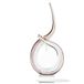 Leonardo 089096 Ease Sculpture 49,5 cm, glas, beige, 10 x 20 x 50 cm