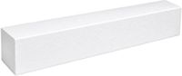 Bellatio Design Piepschuim vormen - baksteen - 1x - 60 x 10 x 10 cm - styropor hobby / DIY vorm - basis knutselfiguren